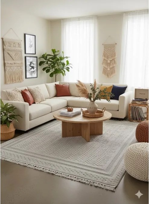 DC Koberec Milano 090 krémová Rozmer: 80×200 cm