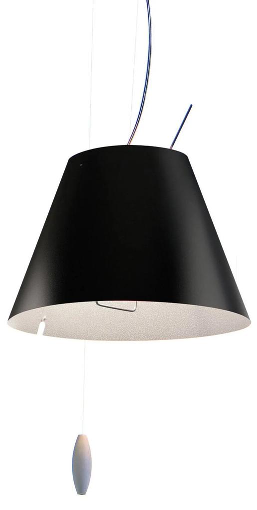 Luceplan Costanzina závesná lampa v čiernej