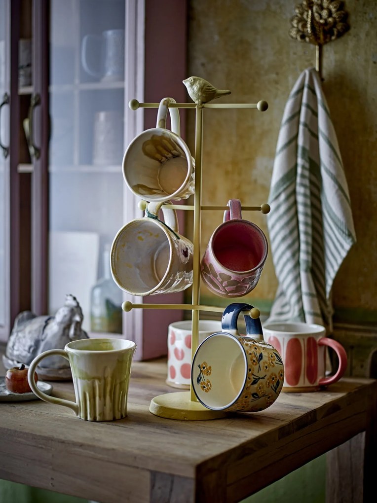 Bloomingville Keramický hrnček Linora Rose 400 ml B