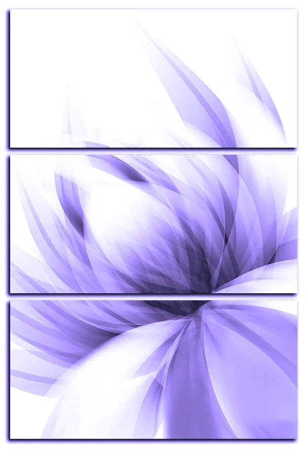 Obraz na plátne - Elegantný kvet - obdĺžnik 7147VB (90x60 cm  )