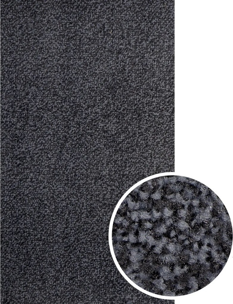 Čistiaca zóna Merate antra, na mieru, šíře 1,3 m, šedá, pvc, chodba / predsieň, Rinos bv