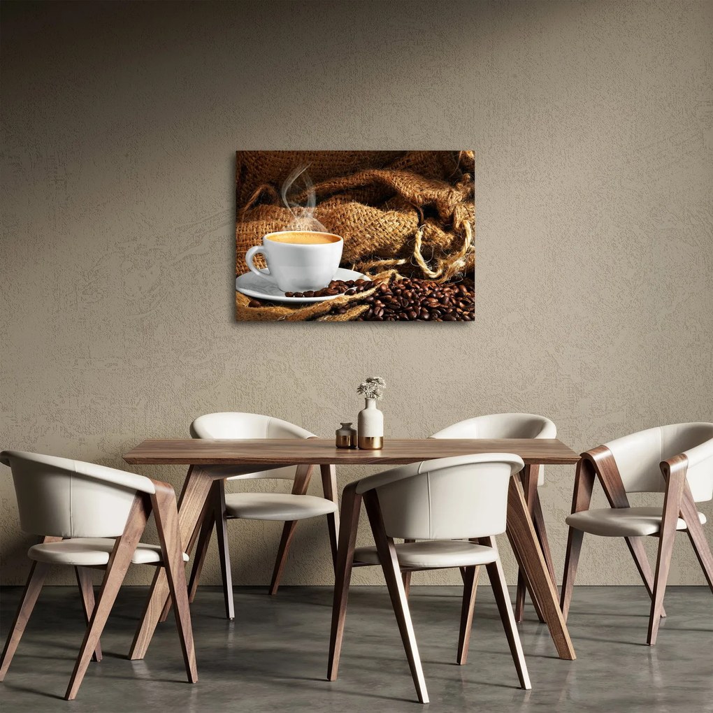 Obraz - Šálka kávy (70x50 cm)