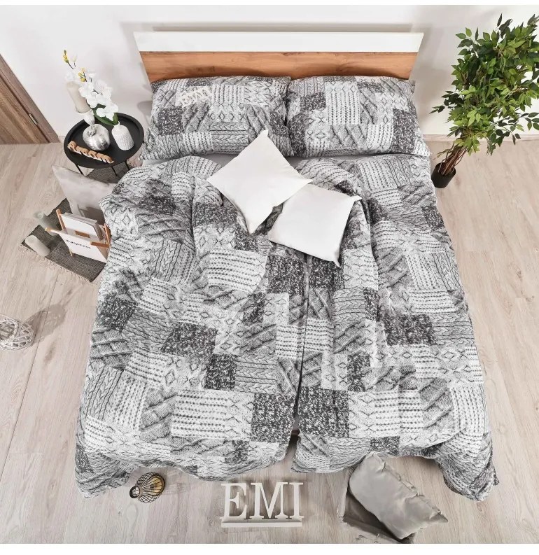 Obliečky bavlnené Mizar EMI, Štandardný set jednolôžko obsahuje 1x 140x200 + 1x 70x90