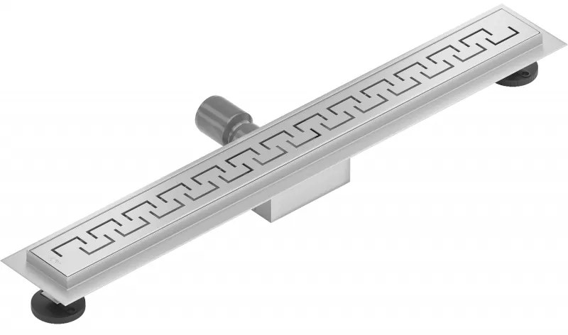 Mexen Flat nerezový sprchový žľab 60 cm vzor M15, 1024060-15