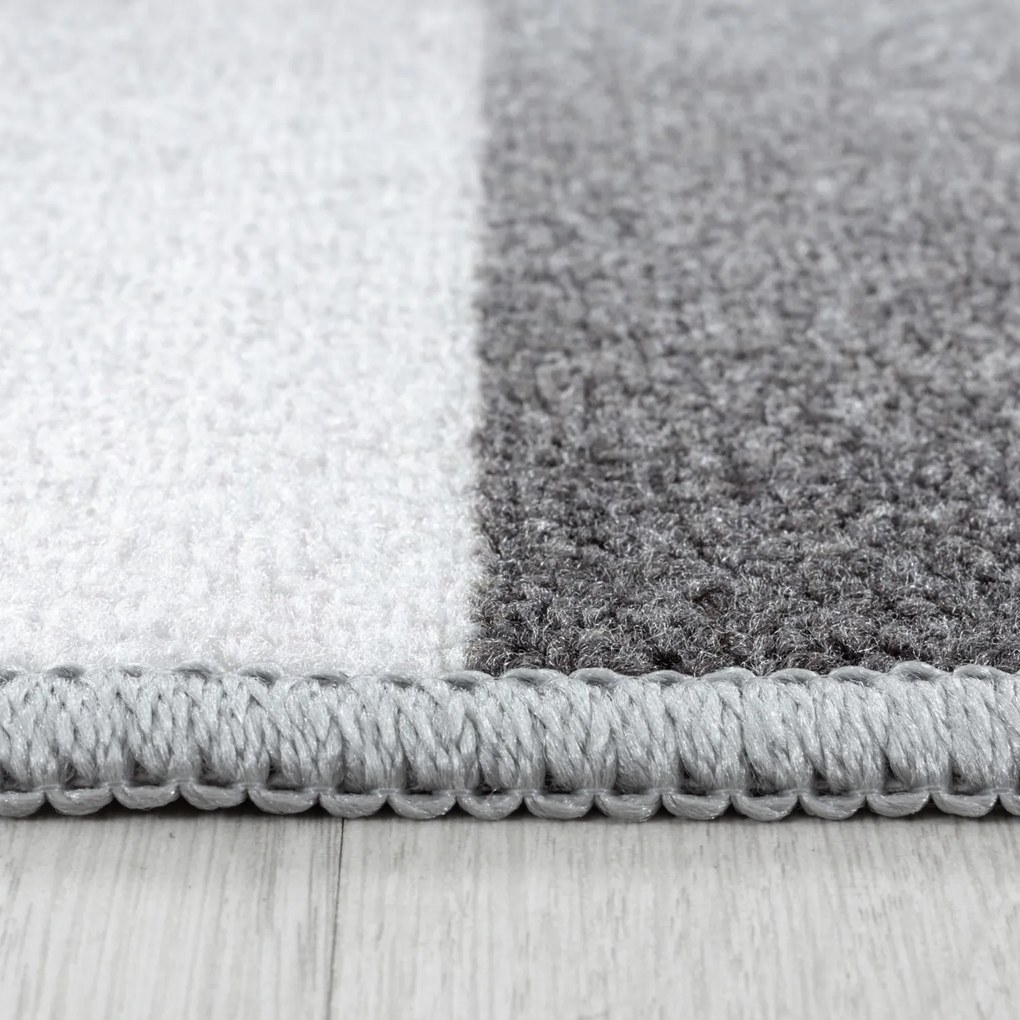 Ayyildiz, Kusový koberec Play 2906 grey, 140x200, šedá, detská izba