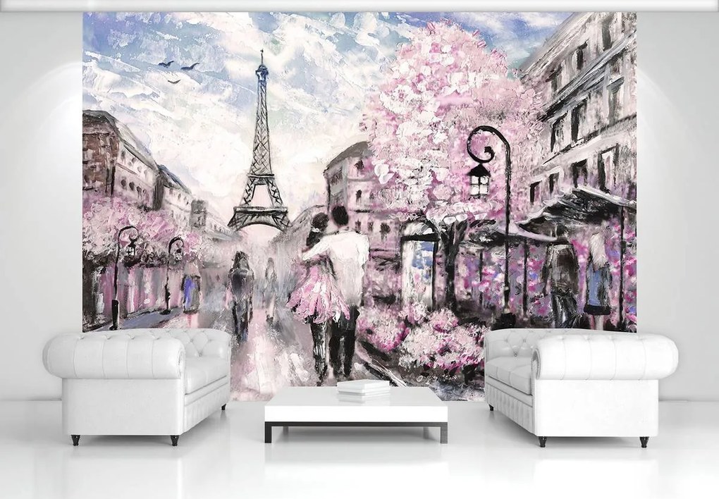 Fototapeta - Paríž (254x184 cm)