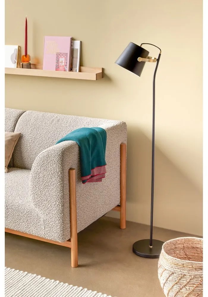 Polica na obrázky v dekore duba v prírodnej farbe 120 cm Folk – Hübsch