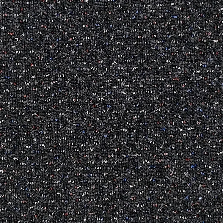 Timzo, Koberec metráž New Techno 3528 antracit, na mieru, šíře 4m,5m, čierna, ab (mriežka), chodba / predsieň