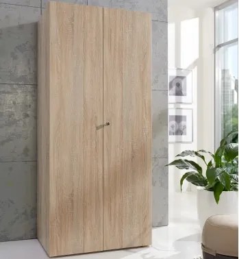 Policová skriňa so zámkom Multiraum 80 cm, dub sonoma%