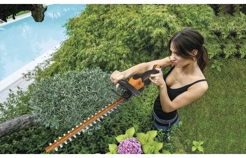 Aku nožnice na živý plot Worx WG261E 20V set vr. 1 ks aku a nabíjačky