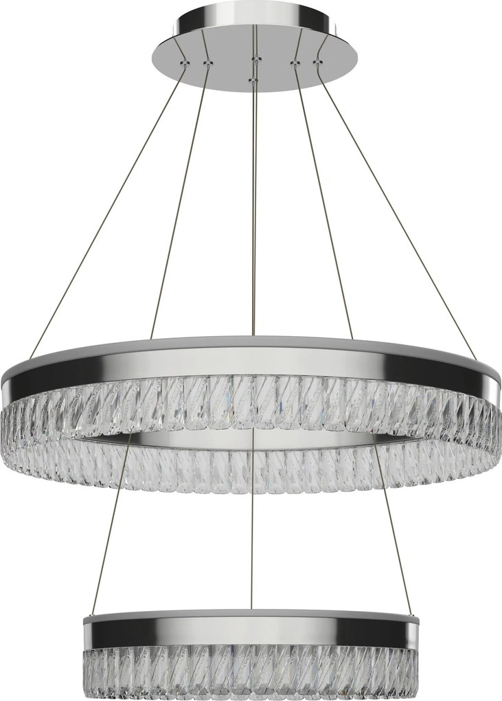 XXXLutz ZÁVESNÉ LED SVIETIDLO, 60/150 cm Glandor - Interiérové svietidlá - 005242000201