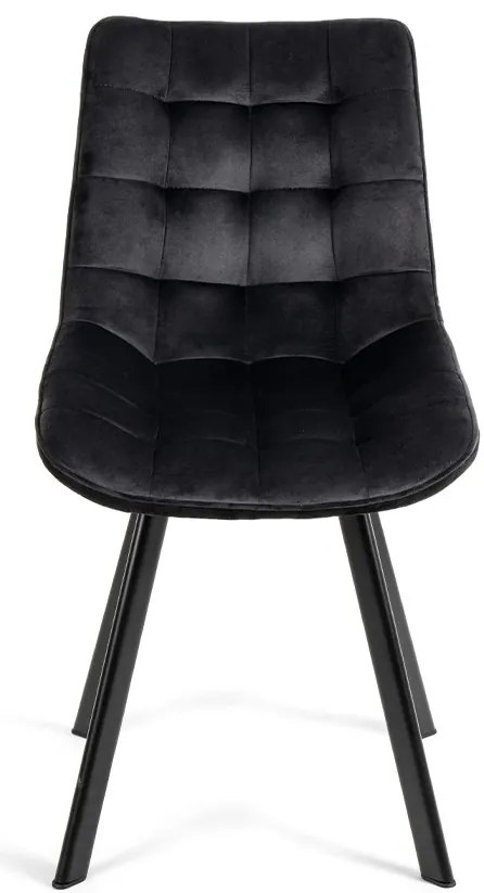 Noela Zamatová jedálenská stolička BELLA čierna