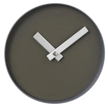 Nástenné hodiny RIM malé tmavo šedé,P. 20cm V. 4cm, Blomus, Priemer 20 cm, Výška 4 cm, fan-65909