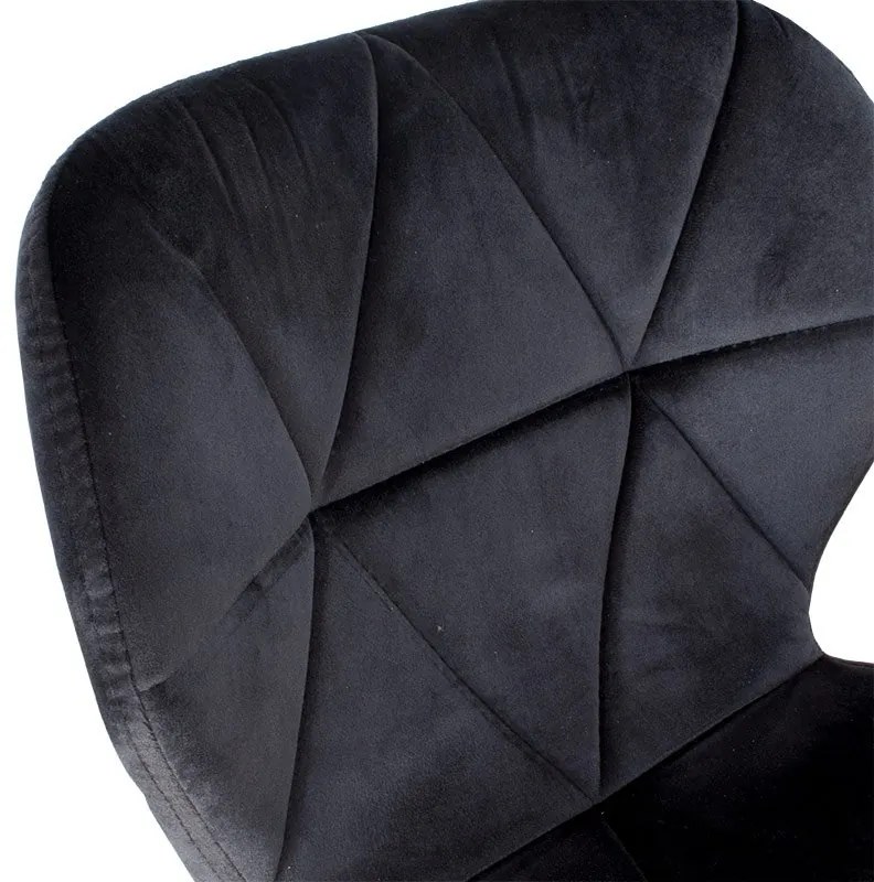 TRENDIE Jedálenské stoličky SKY čierne 4 ks - škandinávsky štýl