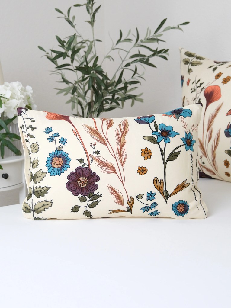 Mušelínová obliečka na vankúš 40 × 60 cm - Veronika