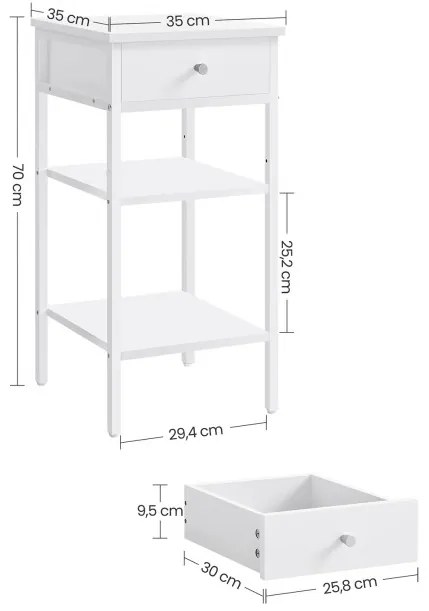 Nočný stolík LET502B14