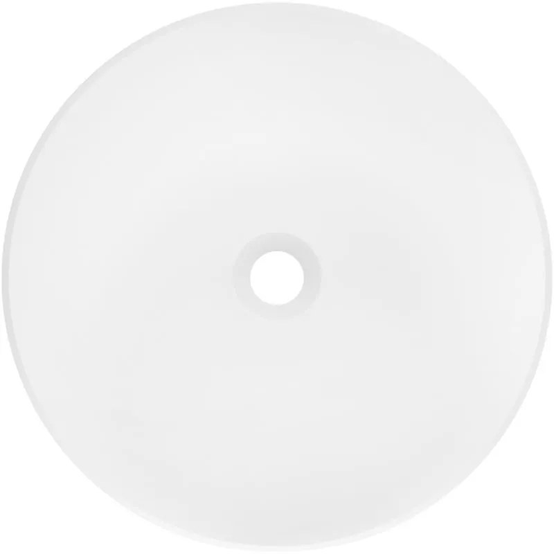 Mexen Leta, voľnestojace umývadlo z konglomerátu 45x45x83 cm, biela matná, 26574500