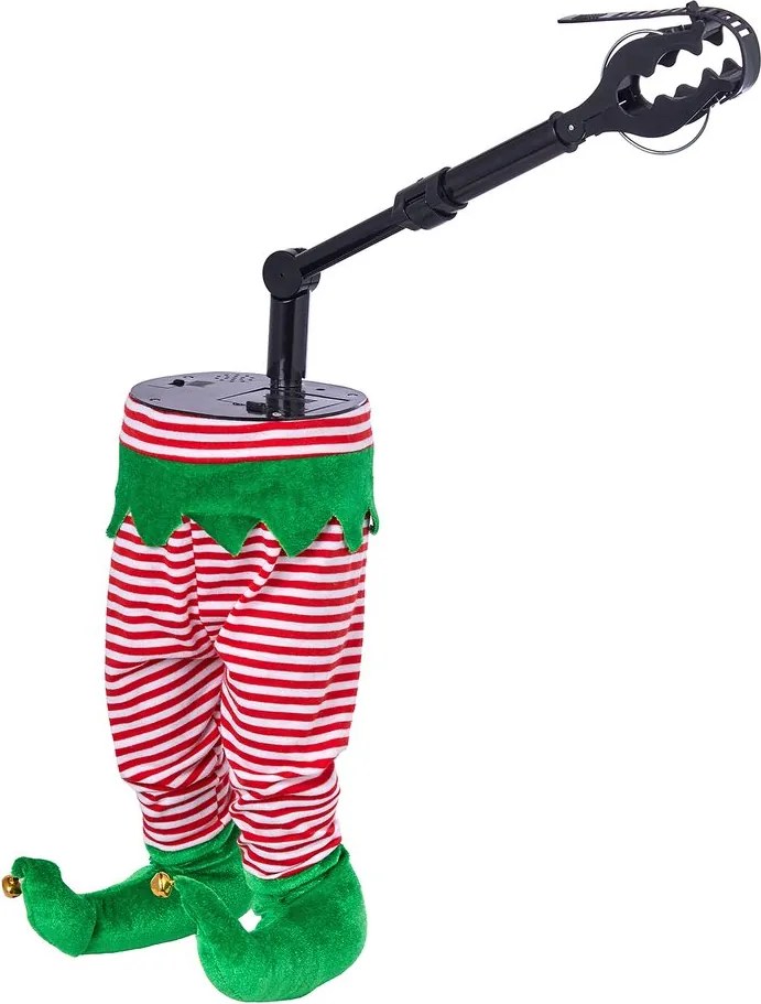 X-MAS Ozdoba nohy v strome elf 35 cm