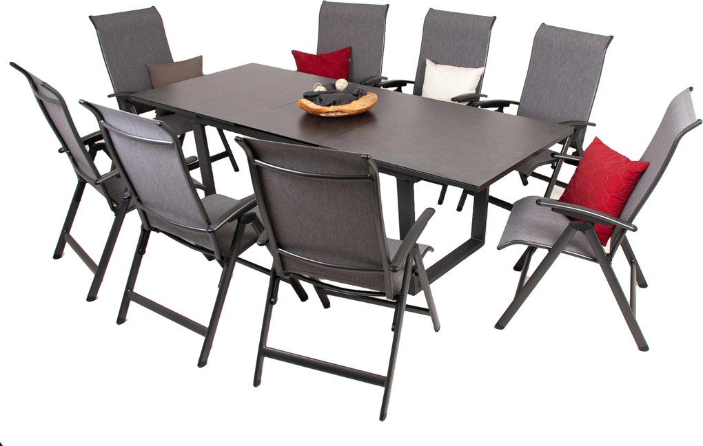 Doppler LIVORNO YELMO ALU, polohovacie kreslá, 8+1