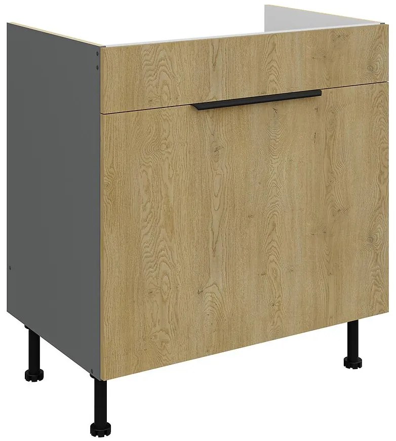 Kuchynská skrinka Cremona Ant 80zl 1s Bb