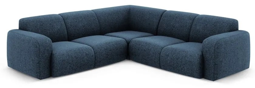 Tmavomodrá rohová pohovka (variabilná/do L) Molino – Micadoni Home