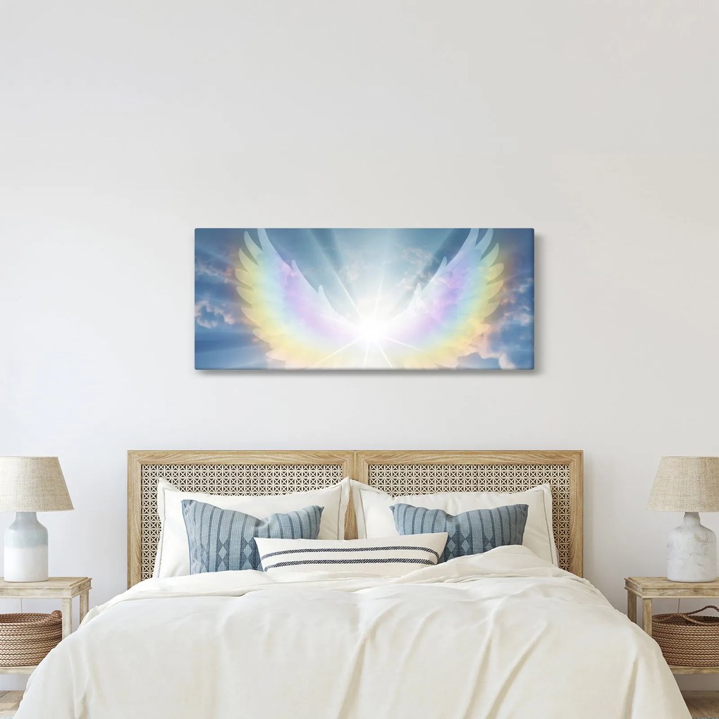 Obraz - Anjelská aura (120x50 cm)