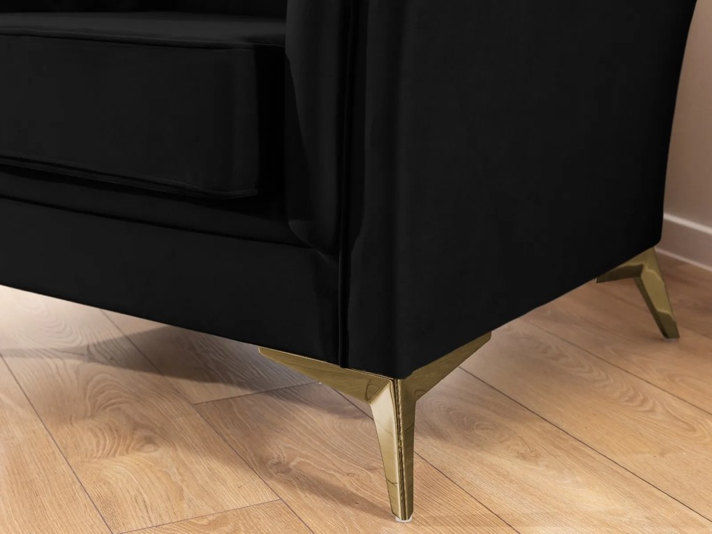 ELEGANTNÉ KRESLO SARAH V ŠTÝLE CHESTERFIELD