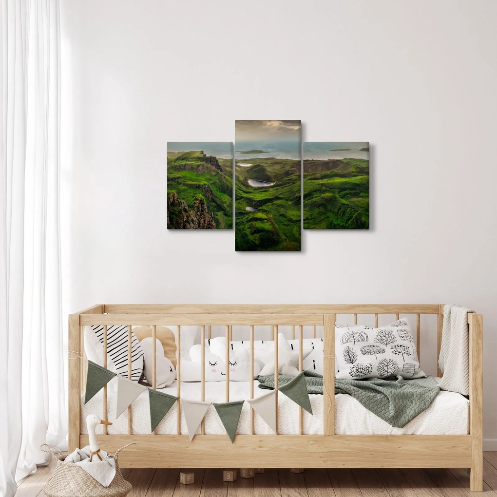 Obraz - Quiraing, Škótsko (90x60 cm)