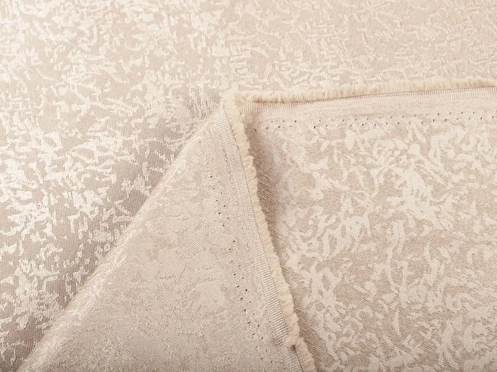 Biante Dekoračný záves TF-097 Venezia púdrovo béžový - š. 150 cm 150x170 cm