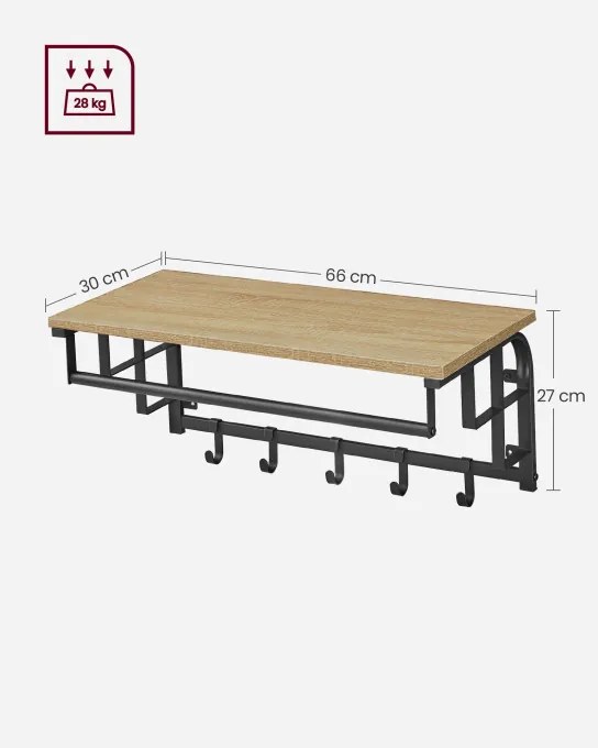 Nástenná polica LCR012B11