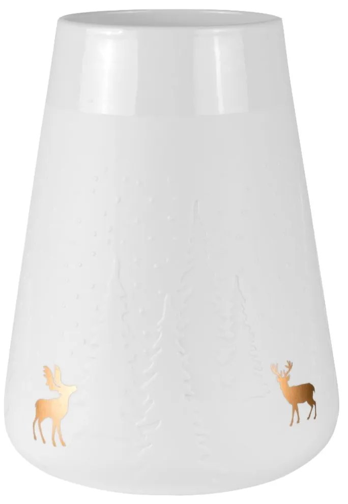 räder Porcelánová váza Winter Landscape 24 cm