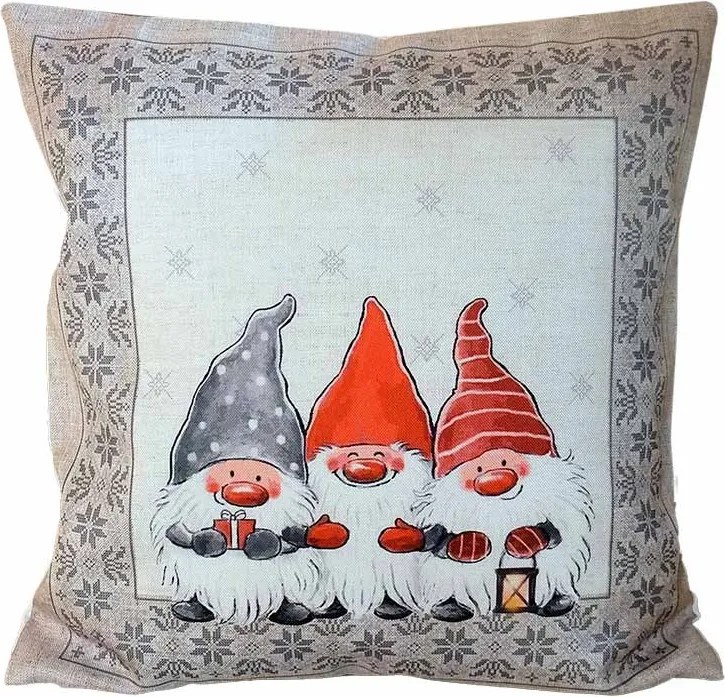 Vankúšová obliečka Škriatkovo šťastie 40 × 40 cm