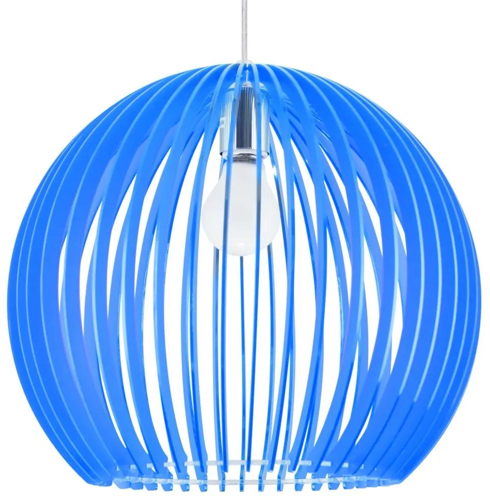 CLX Závesné designové osvetlenie ANCONA, 1xE27, 60W, modré