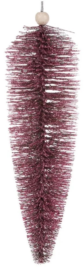 Fialová závesná ozdoba Dalks, dĺžka 22 cm
