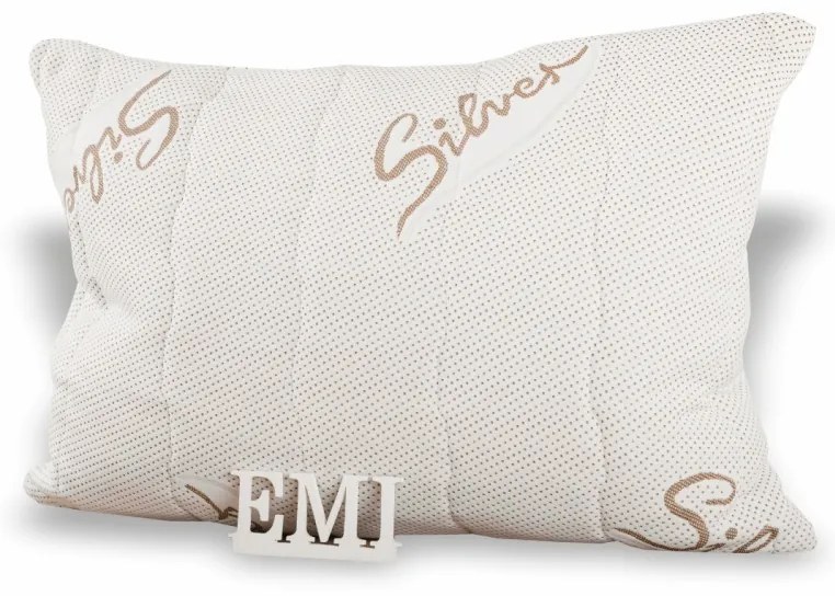 Vankúš prešívaný antialergický Silver EMI, Vankúš 35x45 cm