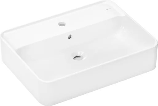 Hansgrohe Xuniva Q umývadlo na dosku 60x45 cm otvor pre batériu uprostred 61082450