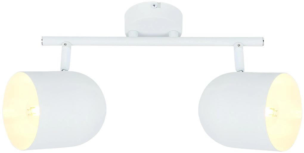 CLX Nástenné / stropné bodové osvetlenie AMLETO, biele