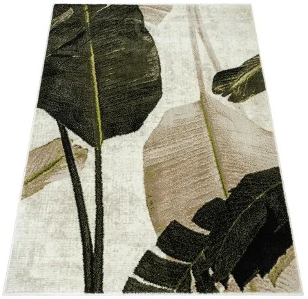 Koberec CLARA 02777A krémový / zelený