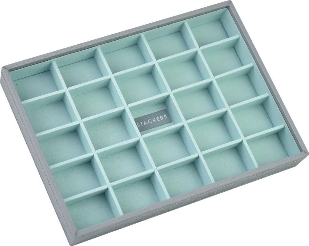 Krabička na šperky Stackers s 25 priehradkami classic taupe