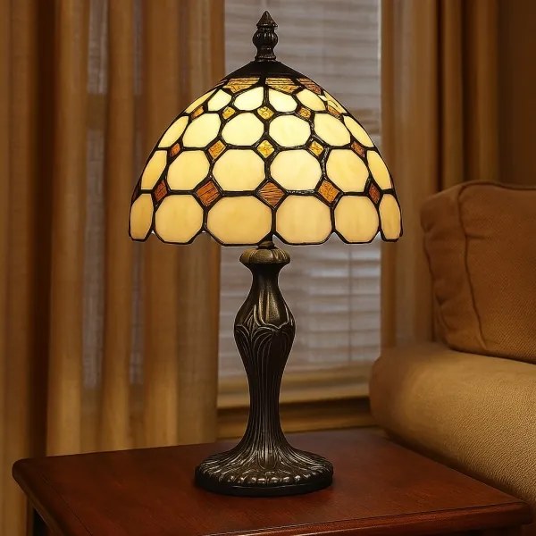 Brilagi - Tiffany vitrážová stolná lampa DORAN 1xE14/40W/230V