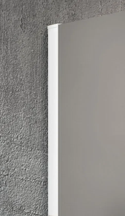 Gelco Gelco, VARIO WHITE jednodielna sprchová zástena na inštaláciu k stene, sklo nordic, 800 mm, GX1580-07