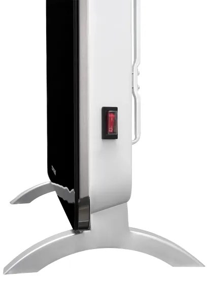 Concept KS4010 - Elektrický priamotop/konvektor 2000W IP24 čierna+diaľkové ovládanie