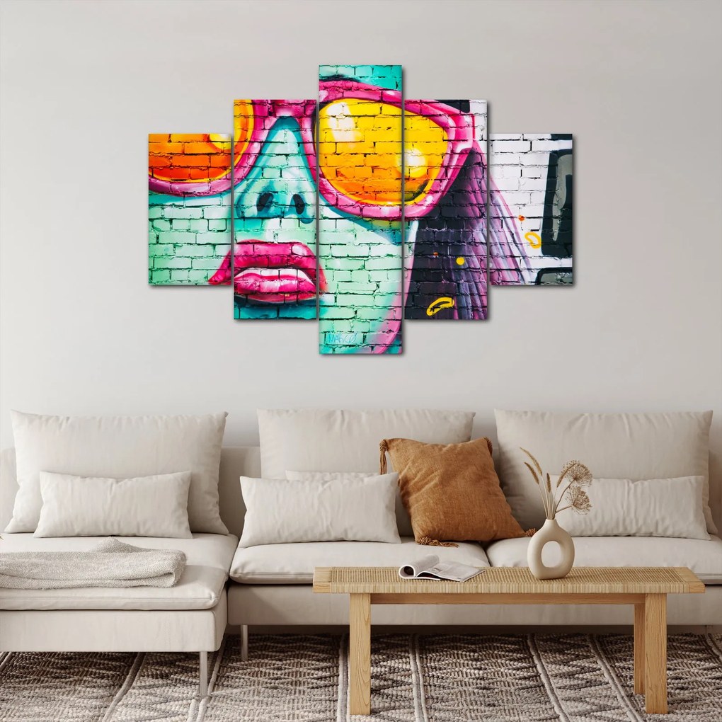 Obraz - Graffiti (150x105 cm)