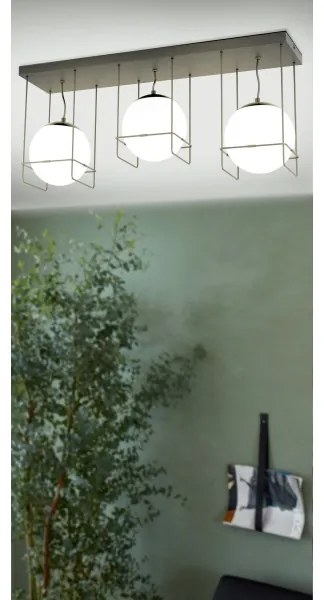 Eglo 99021 - Stropné svietidlo VERSUOLA 3xE27/40W/230V