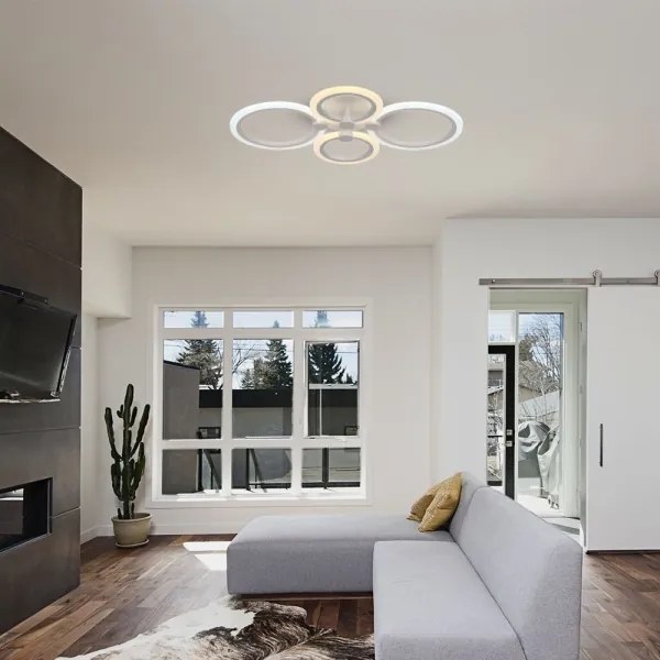 LED Stmievateľný prisadený luster LED/45W/230V 3000-6500K + DO