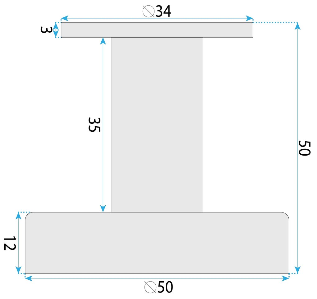 Rea Modern, 1-háčik na uterák, 6606A, zlatá matná, REA-98009