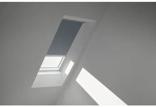 VELUX Zatemňovacia roleta na strešné okno so solárnym ovládaním DSL F04 4581S modrá