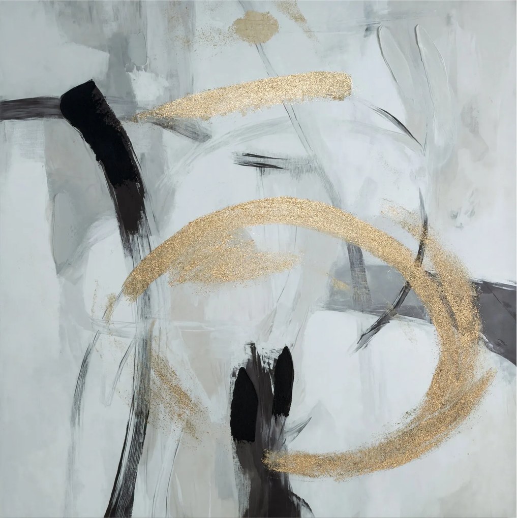 RUČNE MAĽOVANÝ OBRAZ 683 80X80 CM