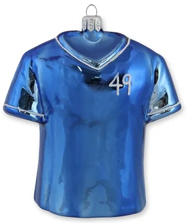 Futbalový dres s menom modrý
