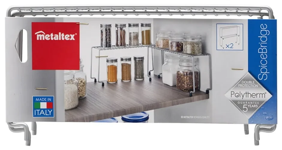 Sada 2 stojanov na korenie Metaltex Spice
